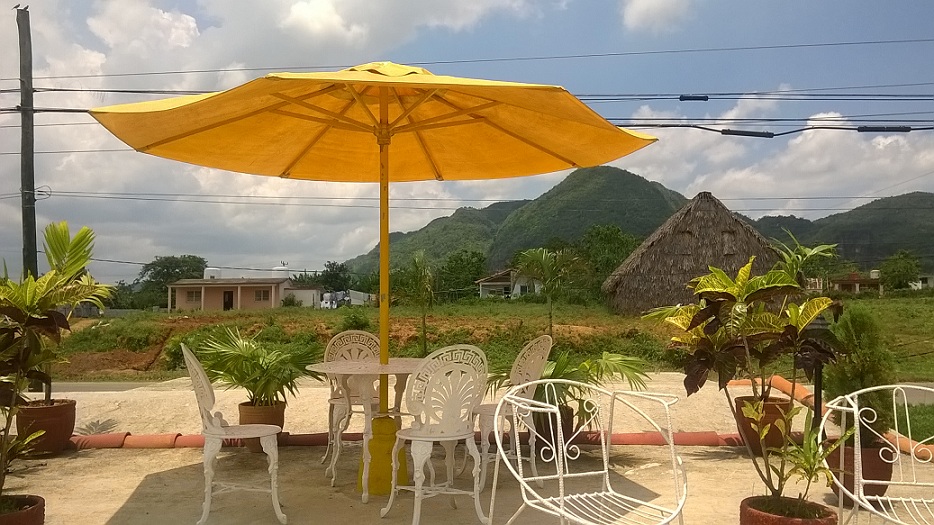 'Roof terrace' Casas particulares are an alternative to hotels in Cuba.